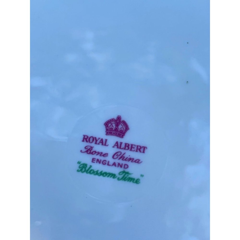 Vintage Royal Albert Salad Plate Blossom Time Bone China England - Picture 13 of 13